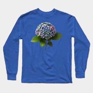 Hydrangea Flower Long Sleeve T-Shirt